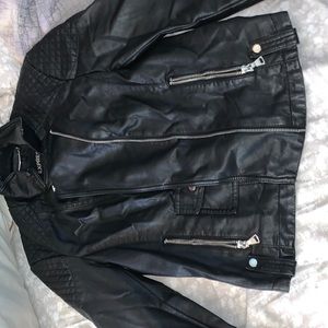 Leather jacket